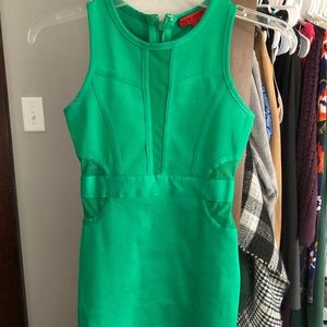 Green Bandage dress